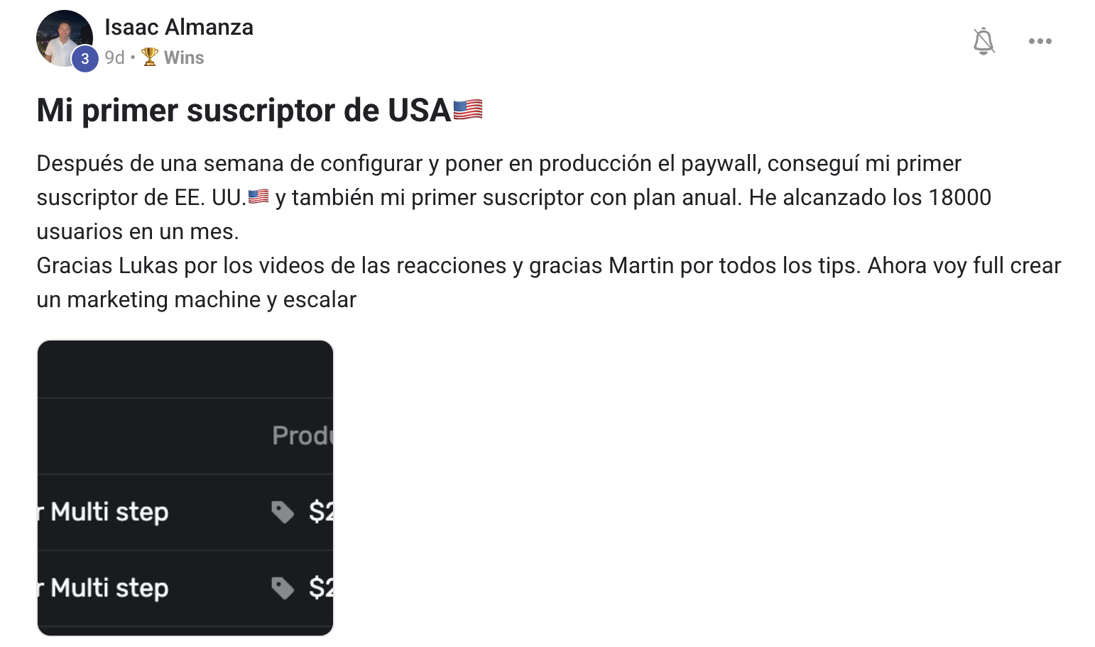 Evidencia del resultado de Isaac Almanza